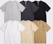 Shop BRONSON 10.6oz Cotton White Short Sleeve Henley Tee B-TOP-0028-WHITE