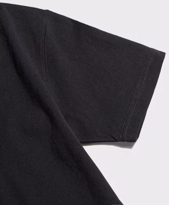 BRONSON 9盎司美国棉无缝黑色T恤 N-TOP-0002-BLACK Details for BRONSON 9盎司美国棉无缝黑色T恤 N-TOP-0002-BLACK