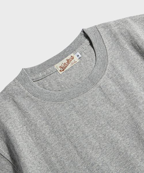 Purchase BRONSON 9oz USA Cotton Tubular T-Shirt Grey N-TOP-0002-GREY