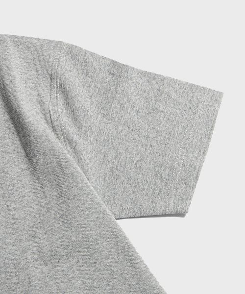 Details for BRONSON 9oz USA Cotton Tubular T-Shirt Grey N-TOP-0002-GREY