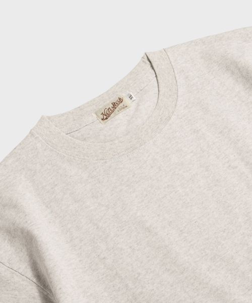 Purchase Bronson 9oz USA Cotton Tubular T-Shirt Light Grey N-TOP-0002-LIGHT GREY
