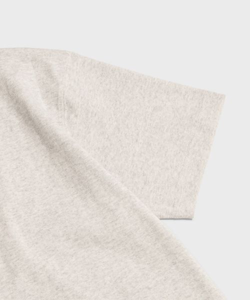 Details for Bronson 9oz USA Cotton Tubular T-Shirt Light Grey N-TOP-0002-LIGHT GREY