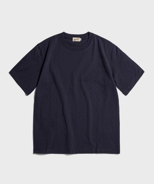 Order BRONSON 9oz 美國棉無縫T恤 海軍藍 N-TOP-0002-NAVY