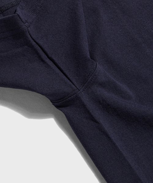 Sizing BRONSON 9oz 美國棉無縫T恤 海軍藍 N-TOP-0002-NAVY