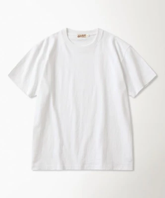 BRONSON 9oz USA Cotton Tubular T-Shirt White N-TOP-0002-WHITE Buy BRONSON 9oz USA Cotton Tubular T-Shirt White N-TOP-0002-WHITE