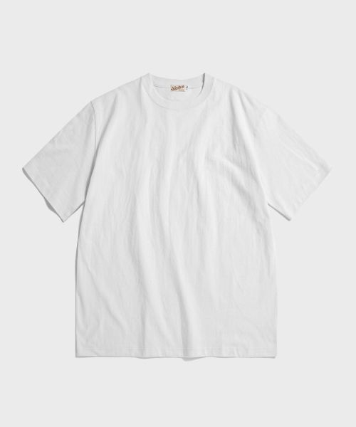 Order BRONSON 9oz USA Cotton Tubular T-Shirt White N-TOP-0002-WHITE