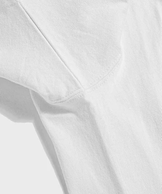 BRONSON 9oz USA Cotton Tubular T-Shirt White N-TOP-0002-WHITE Sizing BRONSON 9oz USA Cotton Tubular T-Shirt White N-TOP-0002-WHITE