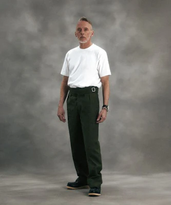 BRONSON 9oz USA Cotton Tubular T-Shirt White N-TOP-0002-WHITE 2