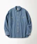Buy Bronson Blue Chambray Work Shirt Light Indigo Korea Edition BK-TOP-0003-LIGHT INDIGO