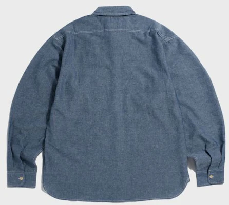 Bronson Blue Chambray Work Shirt Light Indigo Korea Edition BK-TOP-0003-LIGHT INDIGO Lookbook Bronson Blue Chambray Work Shirt Light Indigo Korea Edition BK-TOP-0003-LIGHT INDIGO