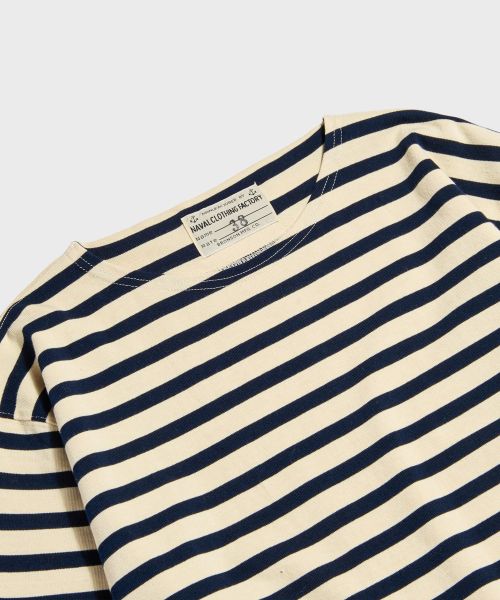 Shop Bronson Breton Stripe Long Sleeve Tee KR Version A/N B-TOP-0009-A/N