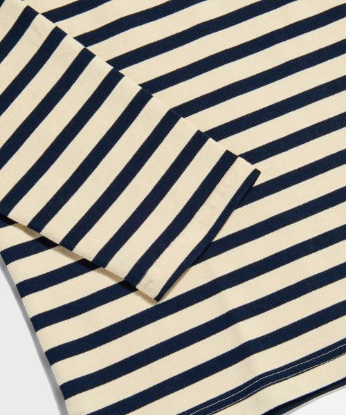 Purchase Bronson Breton Stripe Long Sleeve Tee KR Version A/N B-TOP-0009-A/N
