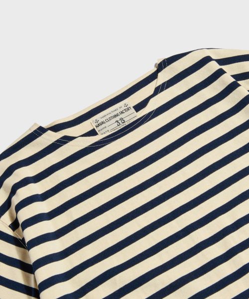 Shop BRONSON Breton Stripe Tee KR Version A/N B-TOP-0026-A/N