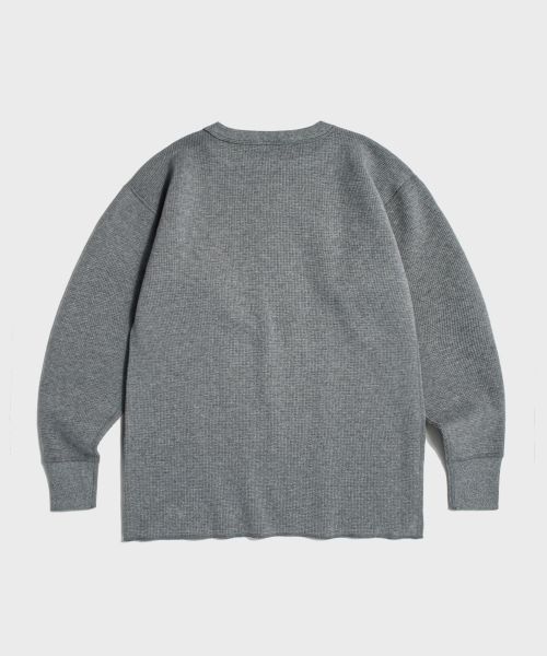 Lookbook Bronson Heavyweight Waffle Cotton Underwear - Grey N-TOP-0017-GREY