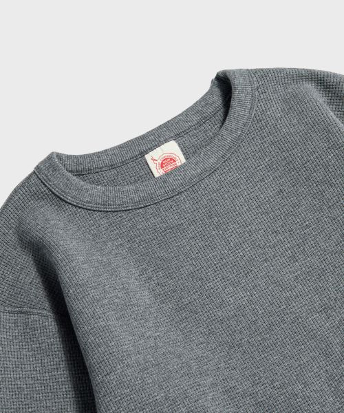 Purchase Bronson Heavyweight Waffle Cotton Underwear - Grey N-TOP-0017-GREY