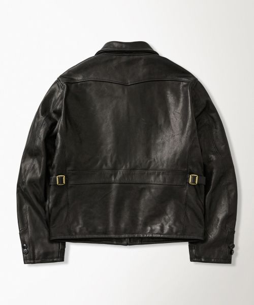Order BRONSON Lot 391 Cossack Goatskin Leather Jacket B-OUTER-0042