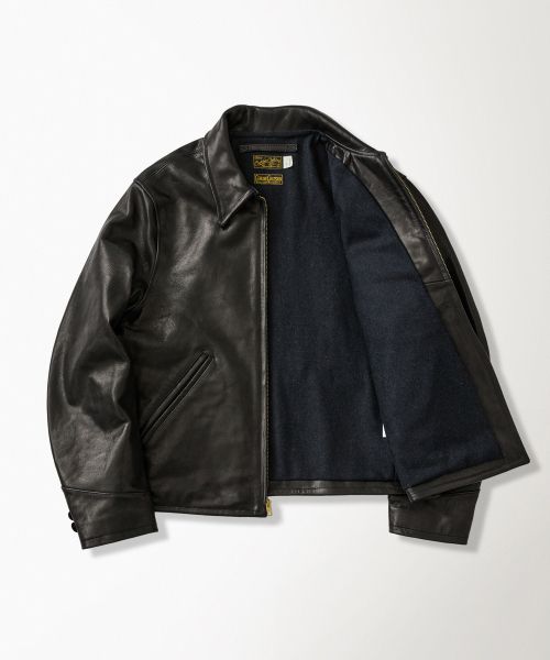 Lookbook BRONSON Lot 391 Cossack Goatskin Leather Jacket B-OUTER-0042