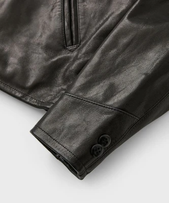 BRONSON Lot 391 Cossack Goatskin Leather Jacket B-OUTER-0042 Sizing BRONSON Lot 391 Cossack Goatskin Leather Jacket B-OUTER-0042