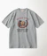 Buy Bronson Retro Horseshoe Graphic T-Shirt in Grey N-TOP-0023-GREY