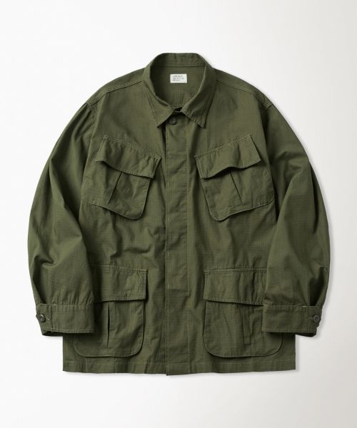 Bronson US Army 5th Model Tropical Jungle Fatigue Jacket Vintage Military Style N-OUTER-0007