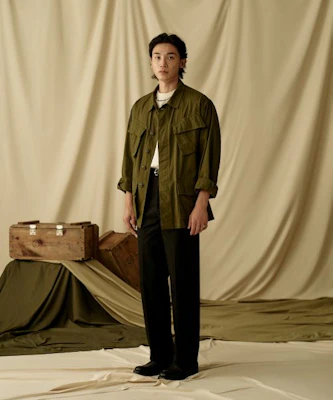 Bronson US Army 5th Model Tropical Jungle Fatigue Jacket Vintage Military Style N-OUTER-0007 6