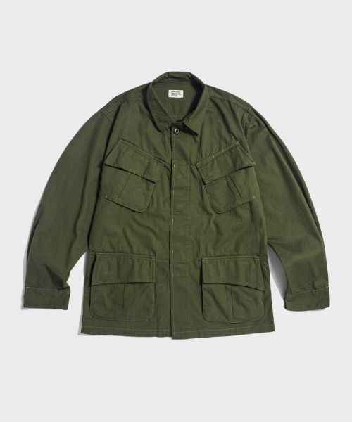 Order Bronson US Army 5th Model Tropical Jungle Fatigue Jacket Vintage Military Style N-OUTER-0007