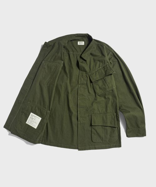 Lookbook Bronson US Army 5th Model Tropical Jungle Fatigue Jacket Vintage Military Style N-OUTER-0007