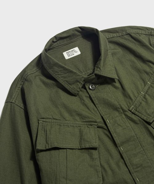 Purchase Bronson US Army 5th Model Tropical Jungle Fatigue Jacket Vintage Military Style N-OUTER-0007