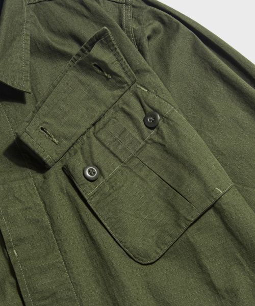 Cheap Bronson US Army 5th Model Tropical Jungle Fatigue Jacket Vintage Military Style N-OUTER-0007