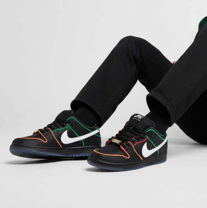 Order Bronx Girls Skate x Nike Dunk Low SB ''Mel & Kava'' Kasut Wanita. HV1664-001