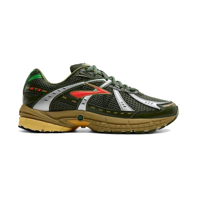 Brooks Adrenaline GTS 10 Forest Green Red