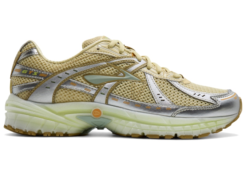 Brooks Adrenaline GTS 10 Yellow Silver 100058-1D-713