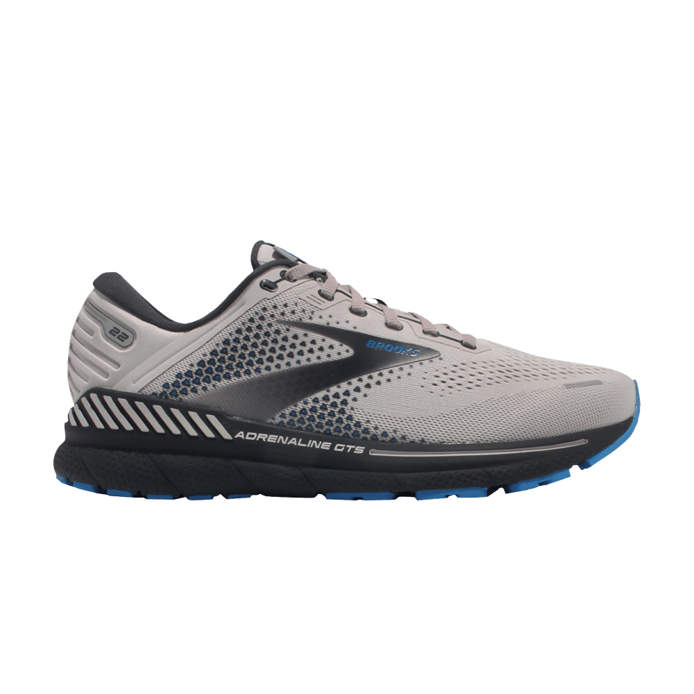 Brooks Adrenaline GTS 22 2E Wide 'Grey Blue' 110366-2E-023