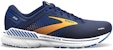 Brooks Adrenaline GTS 22 2E Lebar 'Peacoat Oren' 110366-2E-458