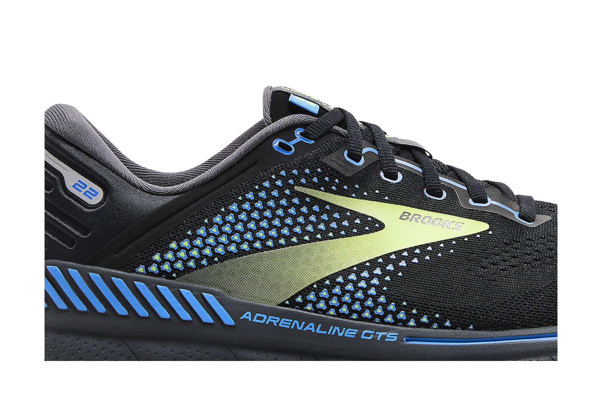 Order Brooks Adrenaline GTS 22「黑藍」110366-1D-069