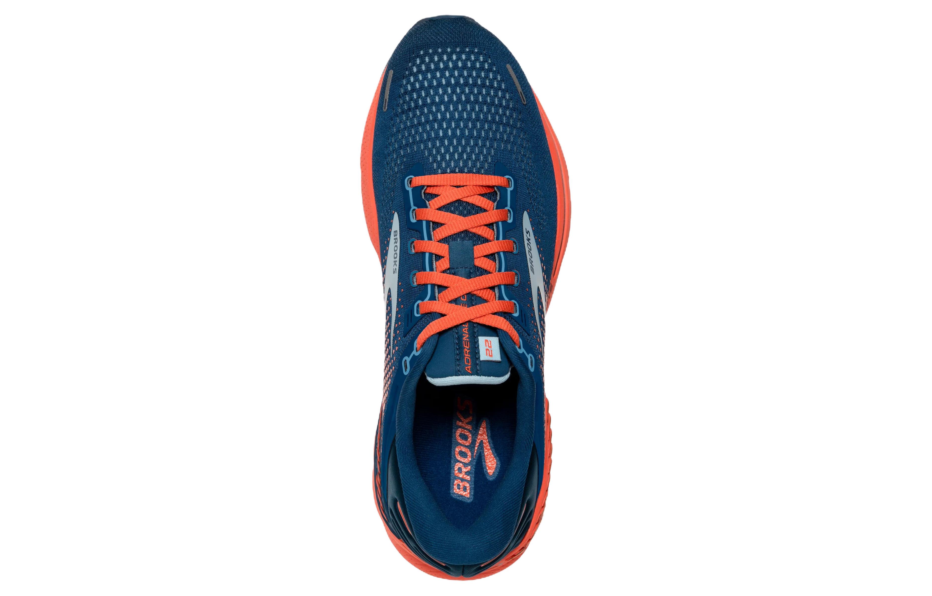 Shop Brooks Adrenaline GTS 22 'Blue Orange' 110366-404