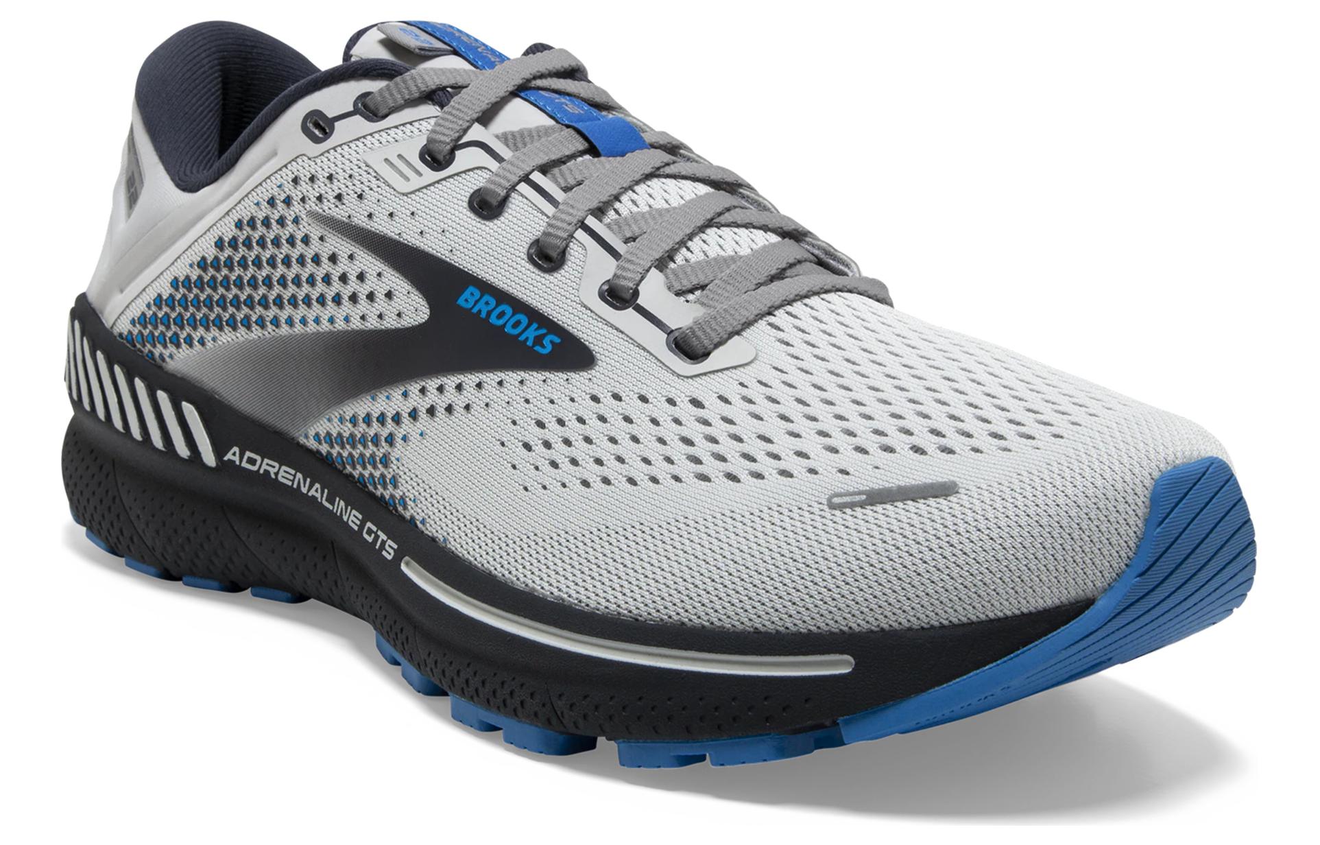 Lookbook Brooks Adrenaline GTS 22 ''Grau Blau'' 110366-023