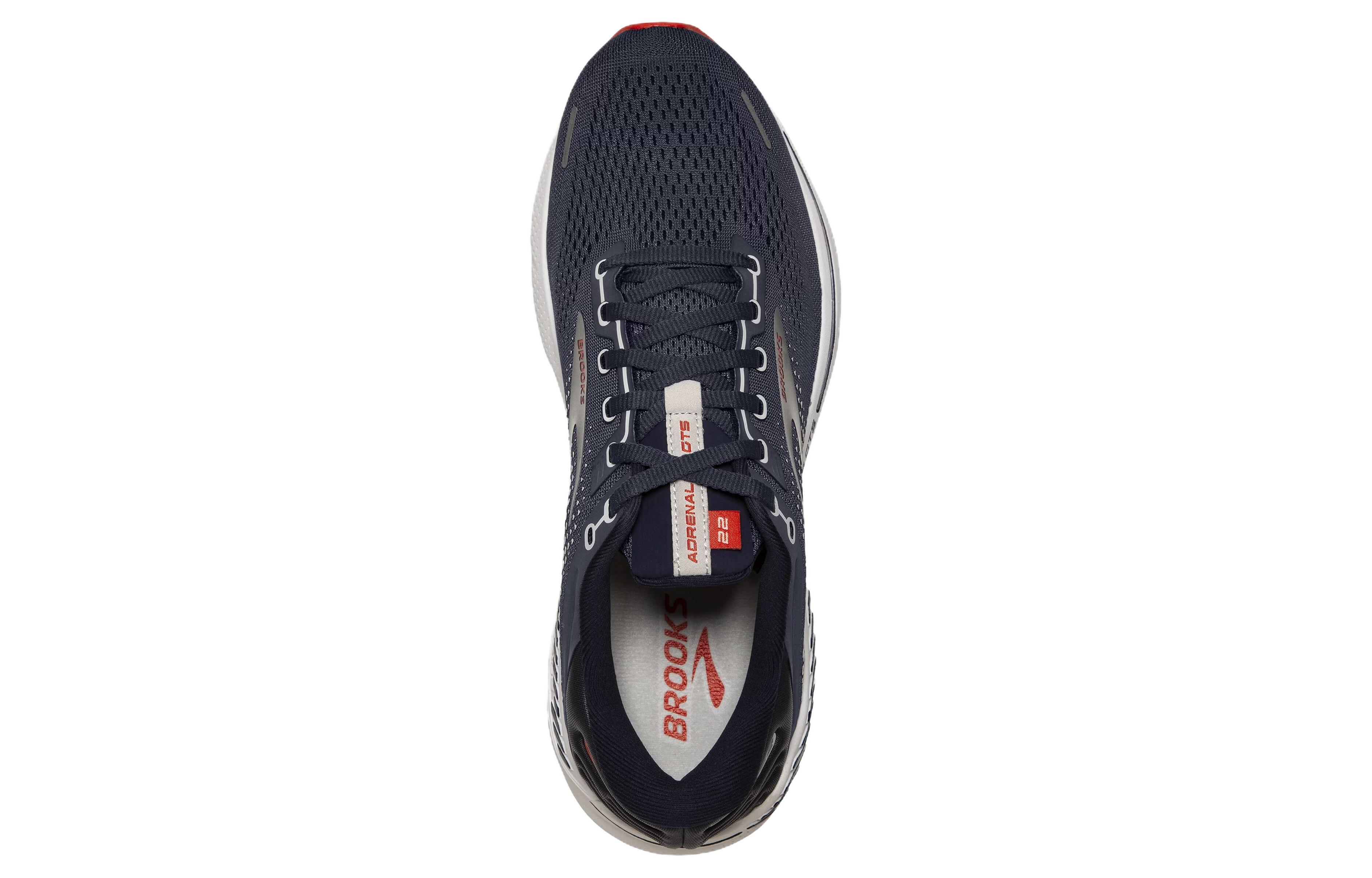 Shop Brooks Adrenaline GTS 22 ''Grau Rot'' 110366-435
