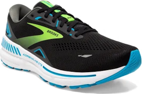 Brooks Adrenaline GTS 23 2E Lebar 'Hitam Hawaiian Ocean' 110391-2E-006 Order Brooks Adrenaline GTS 23 2E Lebar 'Hitam Hawaiian Ocean' 110391-2E-006