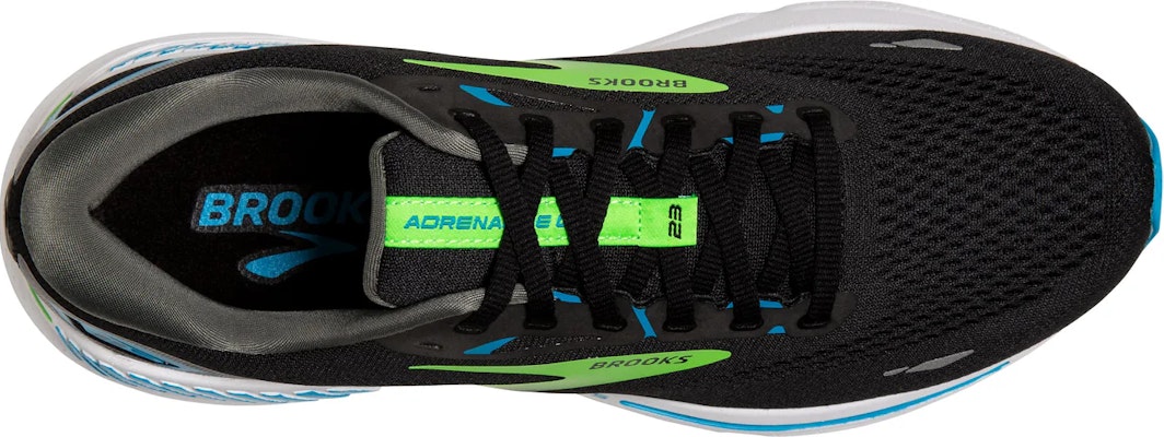 Brooks Adrenaline GTS 23 2E Lebar 'Hitam Hawaiian Ocean' 110391-2E-006 Lookbook Brooks Adrenaline GTS 23 2E Lebar 'Hitam Hawaiian Ocean' 110391-2E-006