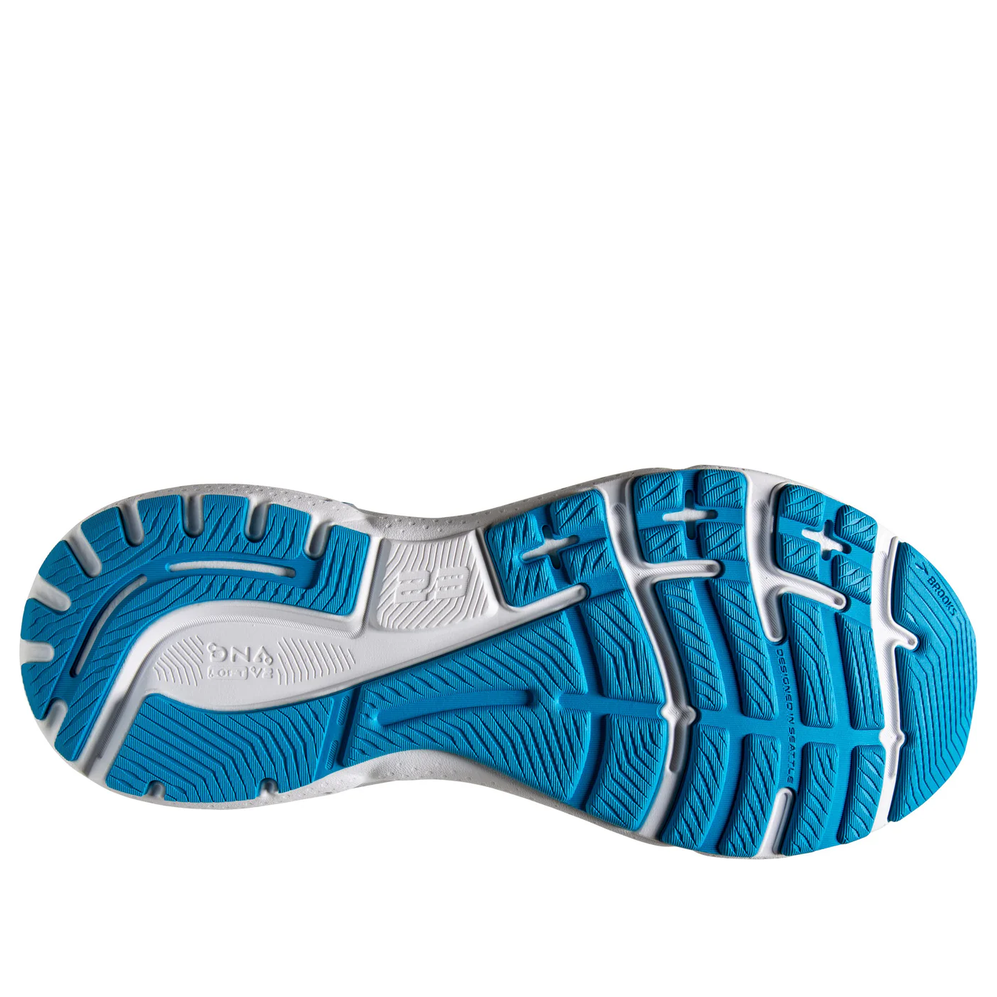 Shop Brooks Adrenaline GTS 23 2E宽版 '黑色夏威夷海洋' 110391-2E-006