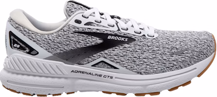 Brooks Adrenaline GTS 23 'White Black' 110391-1D-112 Brooks Adrenaline GTS 23 'White Black' 110391-1D-112