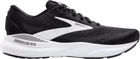 Brooks Adrenaline GTS 24 2E Wide 'Black White' 110437-2E-087 Brooks Adrenaline GTS 24 2E Wide 'Black White' 110437-2E-087