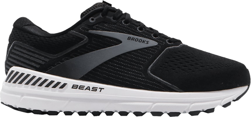 Brooks Beast 20 Extra Wide 'Black Grey White' 1103274E051 Buy Brooks Beast 20 Extra Wide 'Black Grey White' 1103274E051