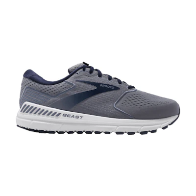 Brooks Beast 20 Extra Wide 'Grey Navy White'