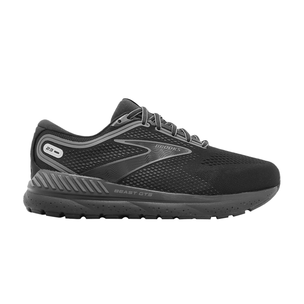 Brooks Beast GTS 23 4E Wide 'Black Gunmetal' 110401-4E-041