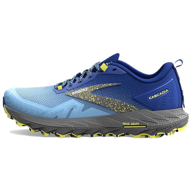 Brooks Blue Low-Top Running Shoes - Comfortable, Durable, and Shock-Absorbing 110403-1D-416