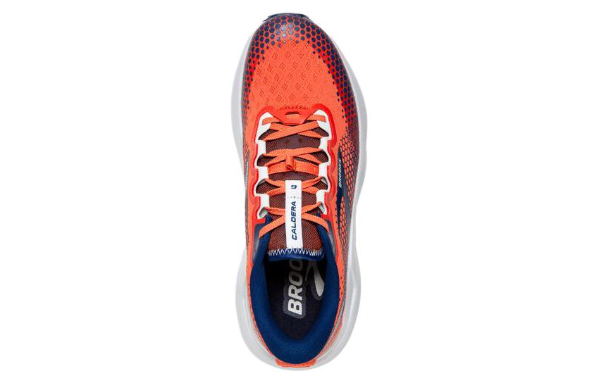 Shop Brooks Caldera 6 'Firecracker Navy' Lelaki Perempuan Kasut Sukan. 110379-1D-837
