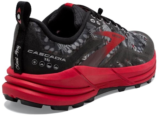Brooks Cascadia 16 'Hitam Merah' 110376-008 Order Brooks Cascadia 16 'Hitam Merah' 110376-008