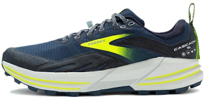 Brooks Cascadia 16 'Grey Blue Yellow' 110376-411 Brooks Cascadia 16 'Grey Blue Yellow' 110376-411